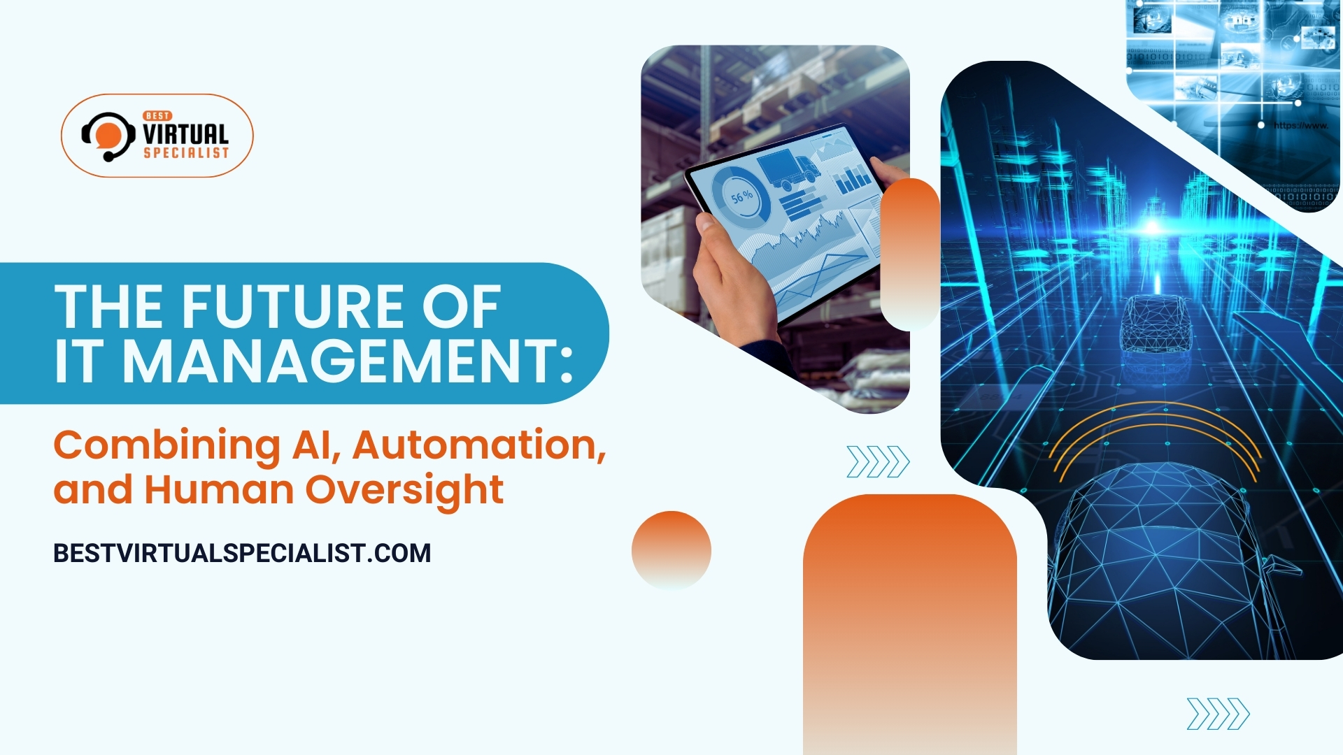 Article cover of "The Future of IT Management: Combining Ai automation and Human Oversight"