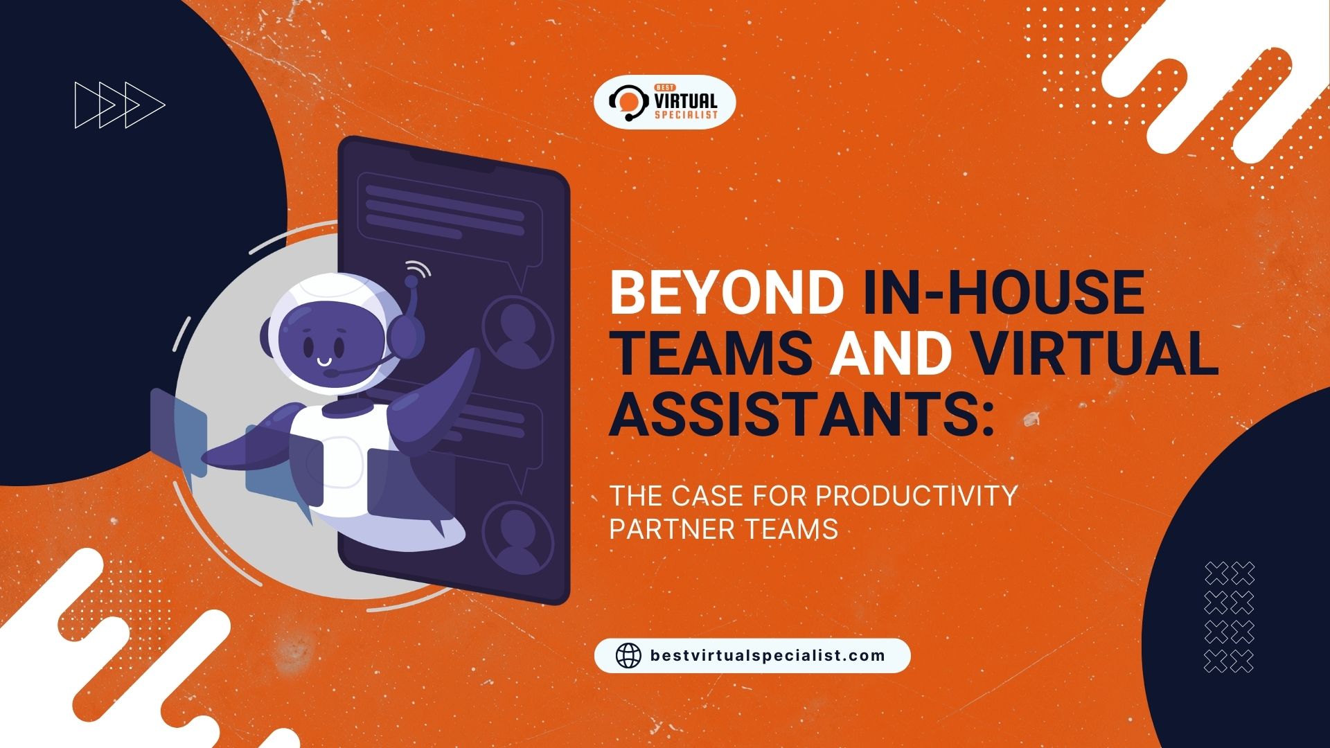 Cover photo of Beyond In-House Teams and Virtual Assistants