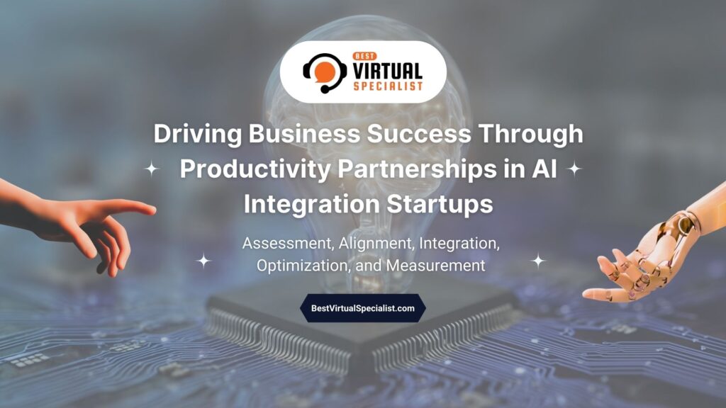 article cover of Driving Business Success Through Productivity Partnerships in AI Integration Startups